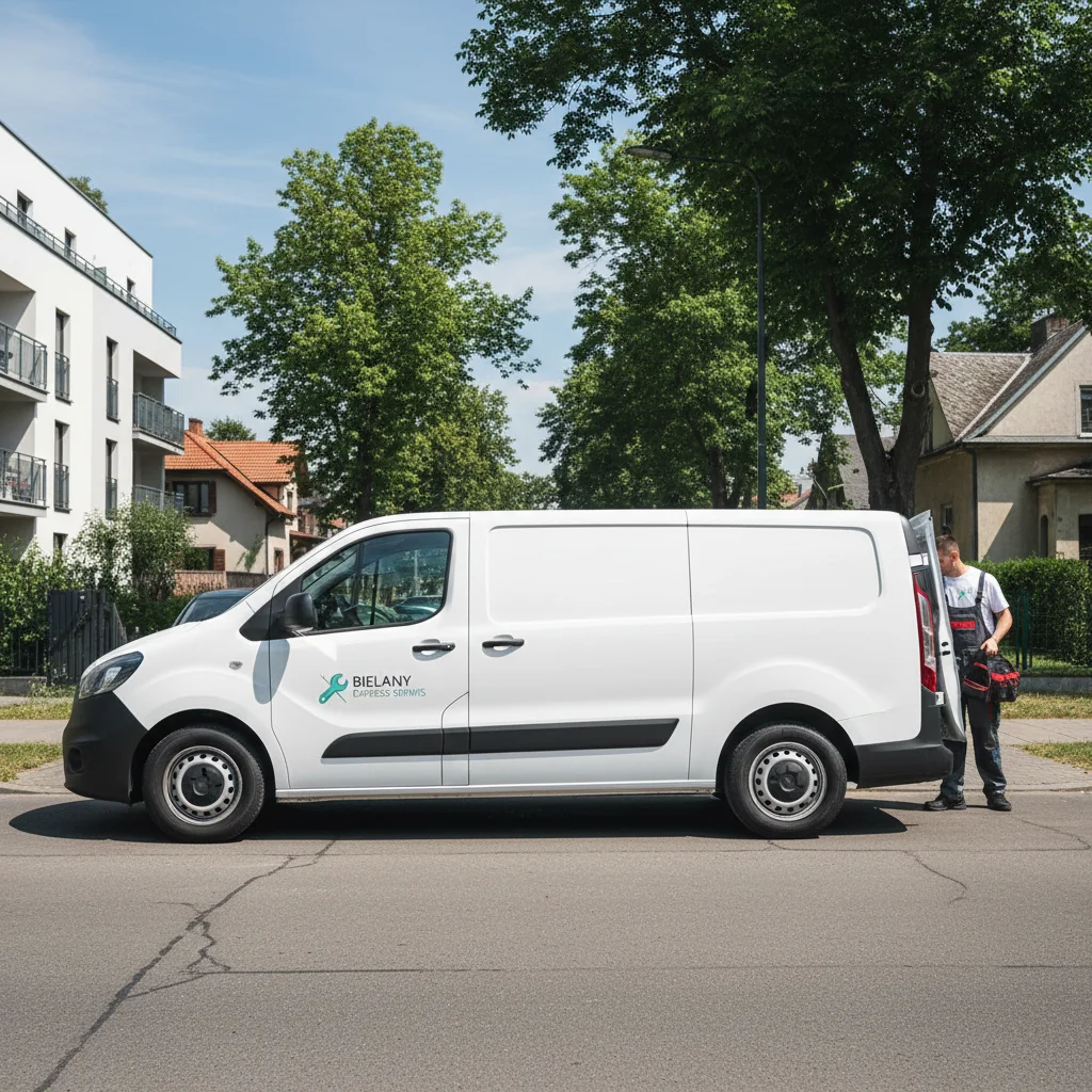 Serwisant AGD przy pracy w Bielany warszawa