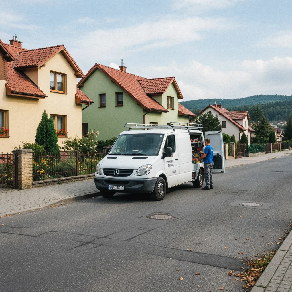 Serwisant AGD przy pracy w Boguszowice