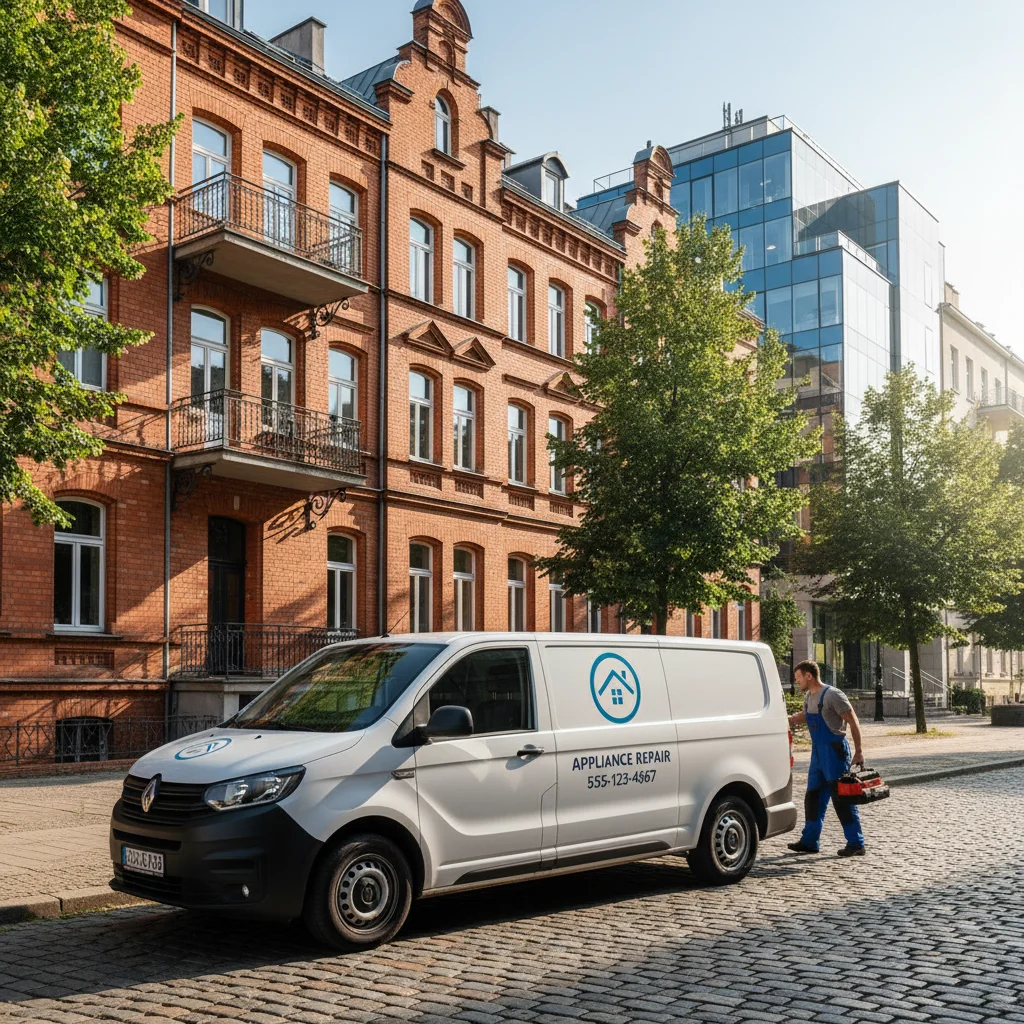 Serwisant AGD przy pracy w Chorzów