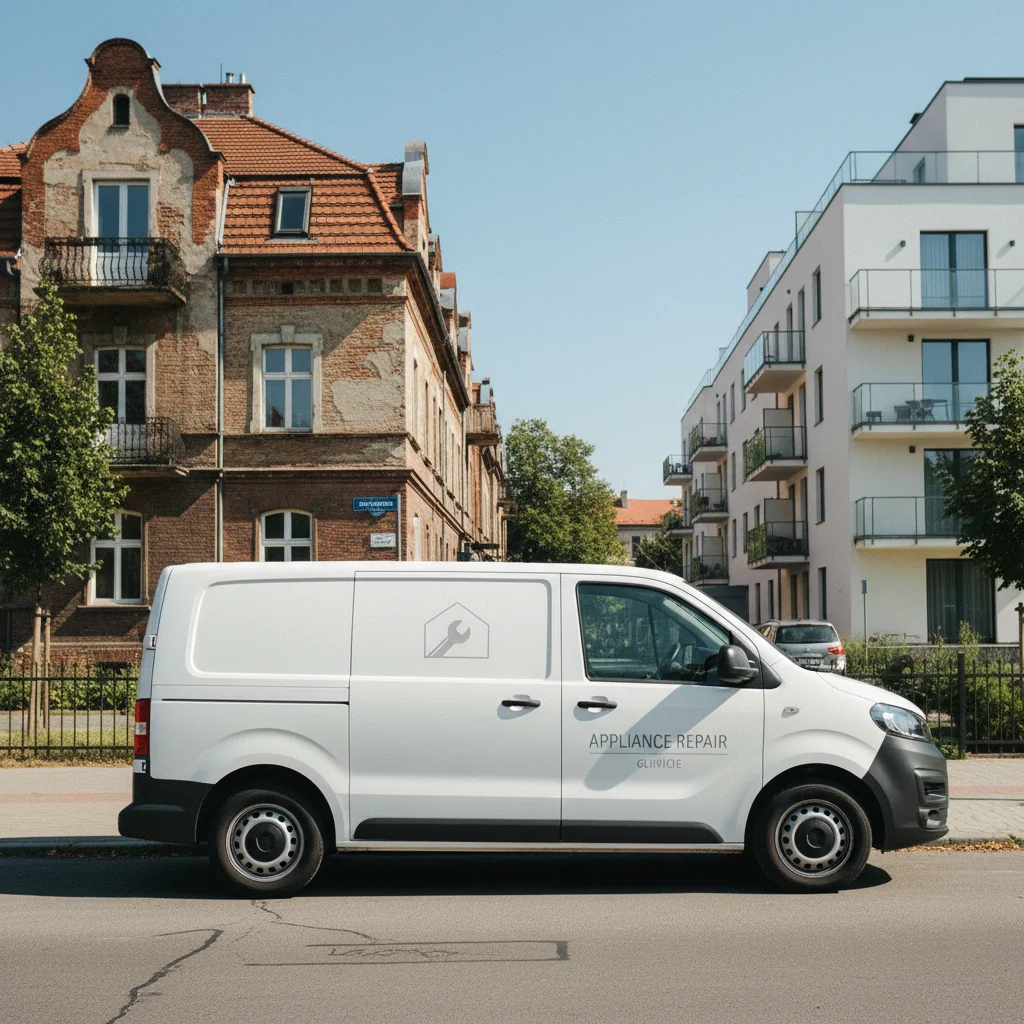 Serwisant AGD przy pracy w Gliwice