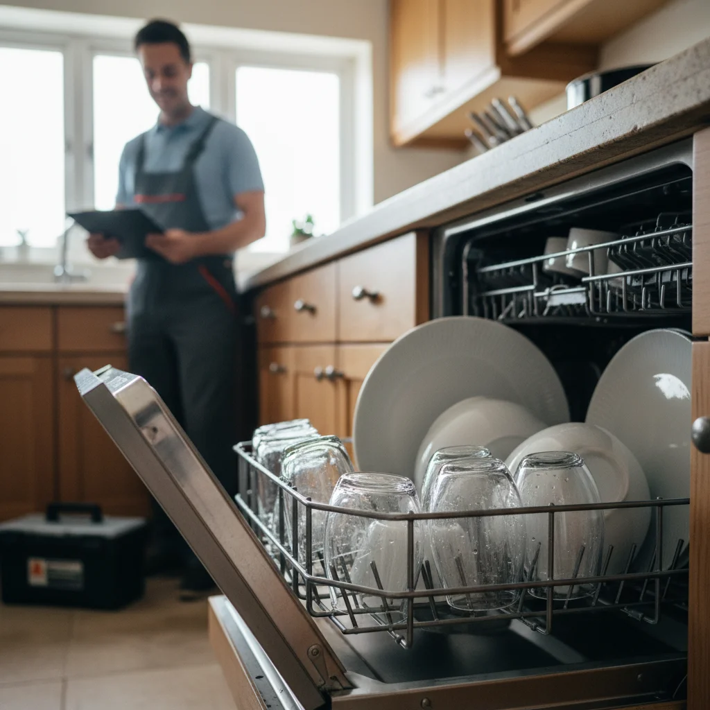 Serwisant AGD przy pracy w Grodziec