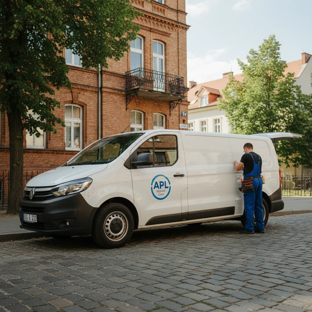 Serwisant AGD przy pracy w Lubin