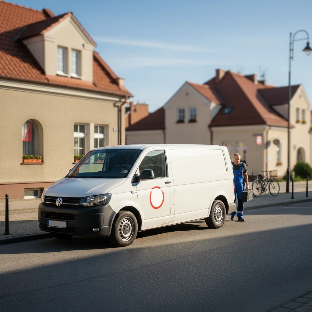 Serwisant AGD przy pracy w Luboń