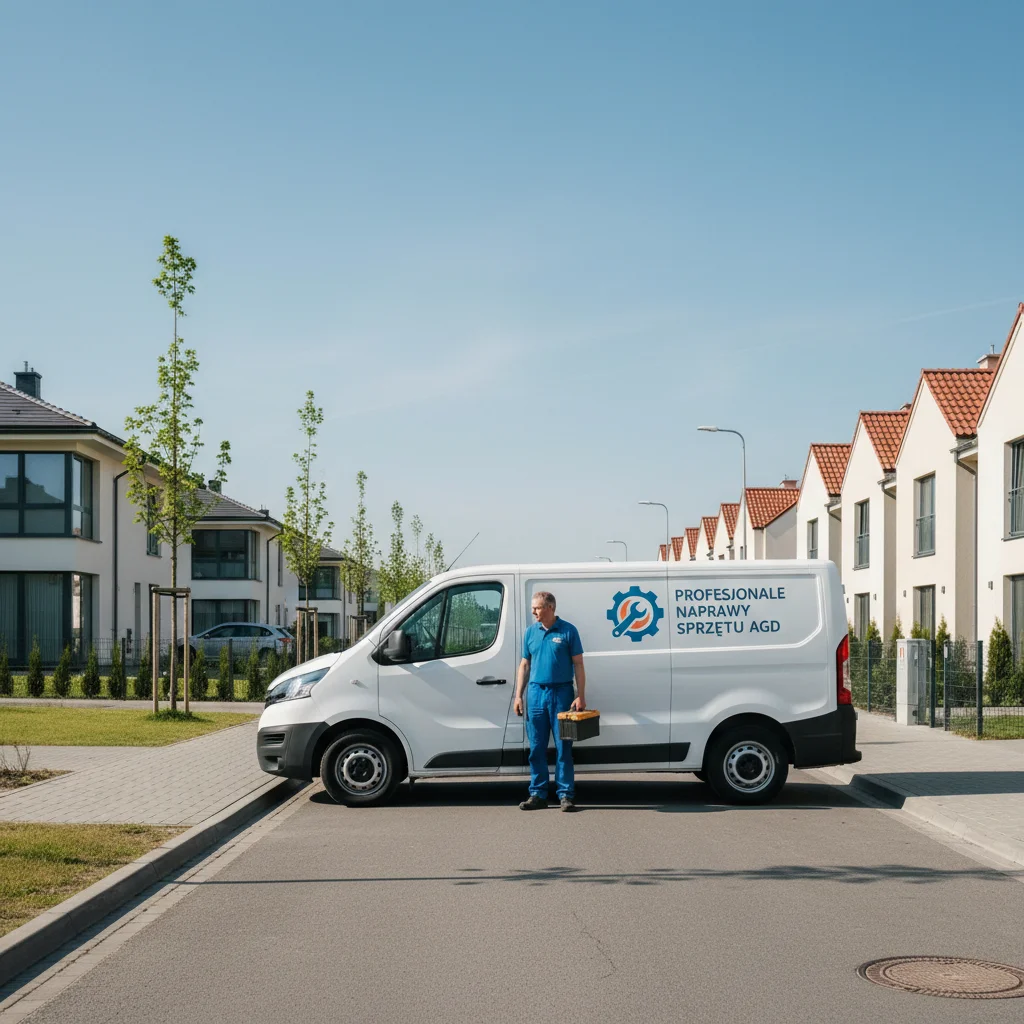 Serwisant AGD przy pracy w Plewiska