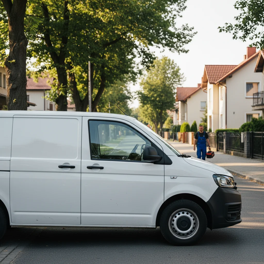 Serwisant AGD przy pracy w Podwarpie