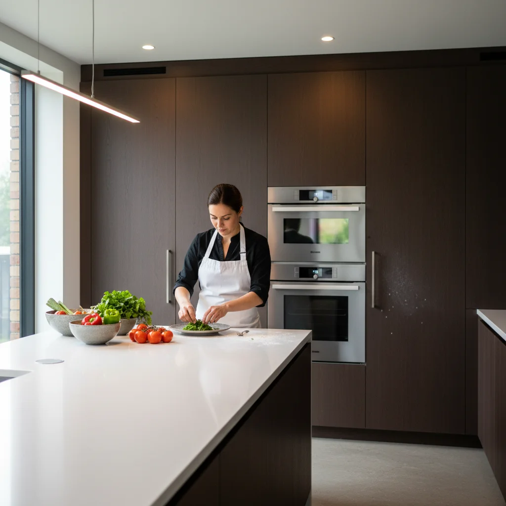 Serwisant AGD przy pracy w Podwarpie