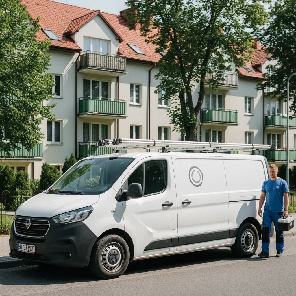 Serwisant AGD przy pracy w Pruszcz Gdański