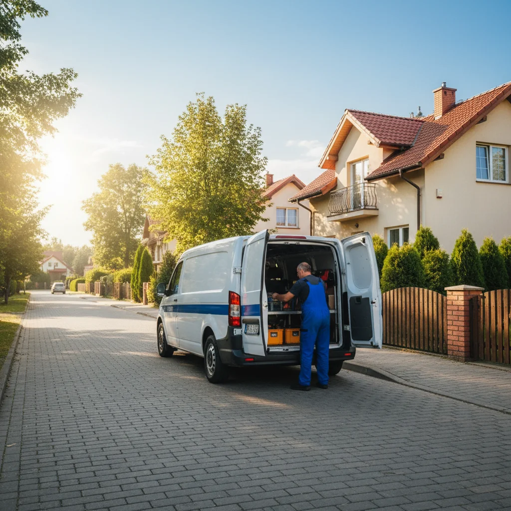 Serwisant AGD przy pracy w Rokitinica