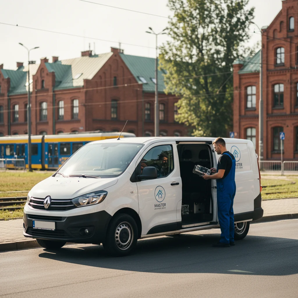Serwisant AGD przy pracy w Ruda Śląska
