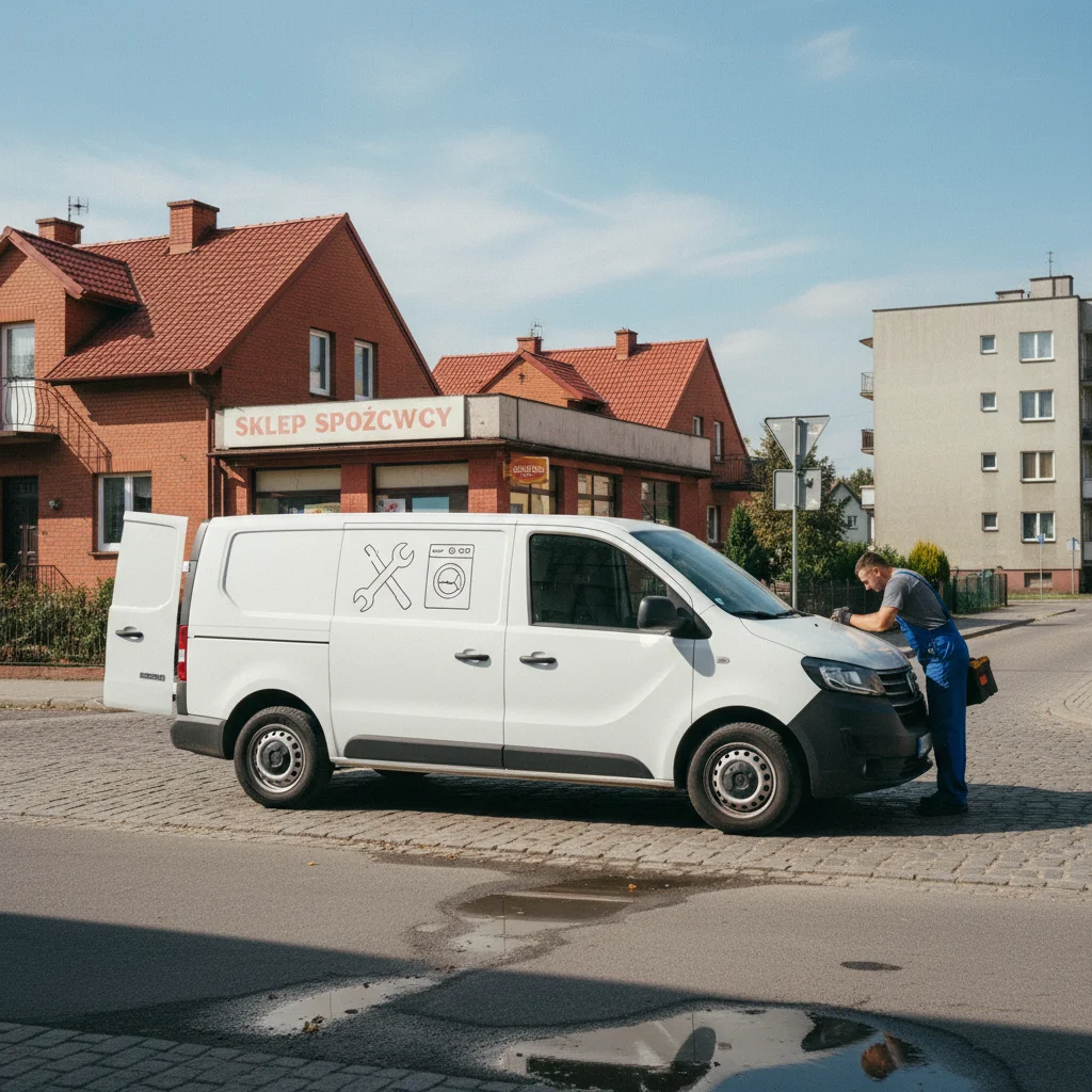 Serwisant AGD przy pracy w Rydułtowy