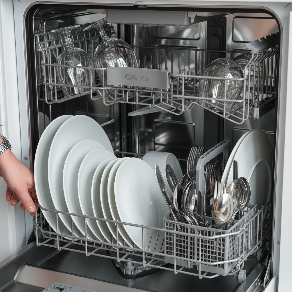 Serwisant AGD przy pracy w Strzemieszyce