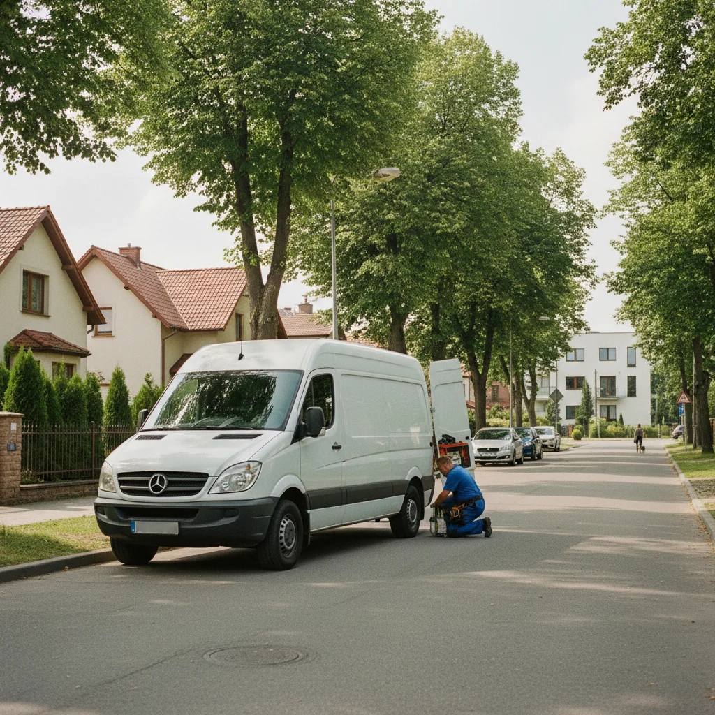 Serwisant AGD przy pracy w Wesoła warszawa