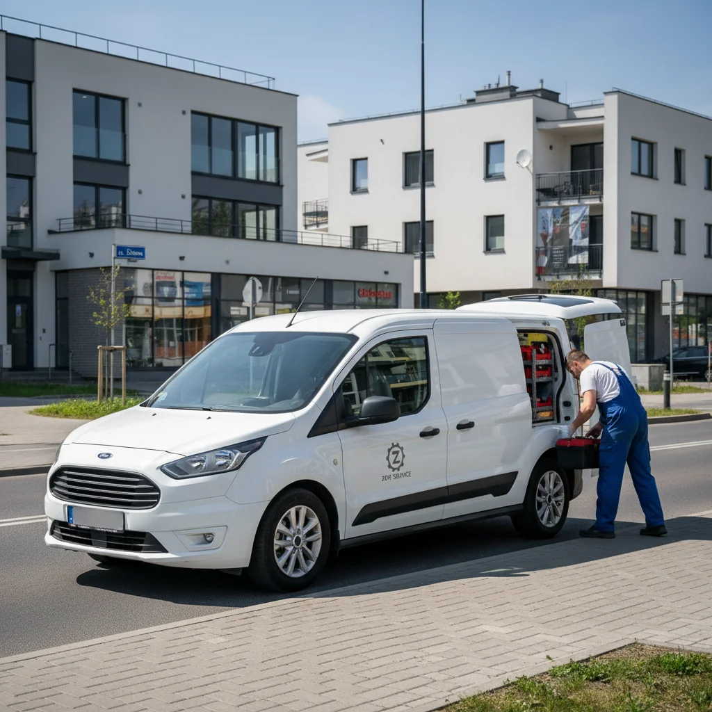 Serwisant AGD przy pracy w Żory